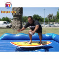 PVC Sport Inflatable Surf Machine Simulator Game Inflatable Surfing Game Mechanical Surfboard for Sale