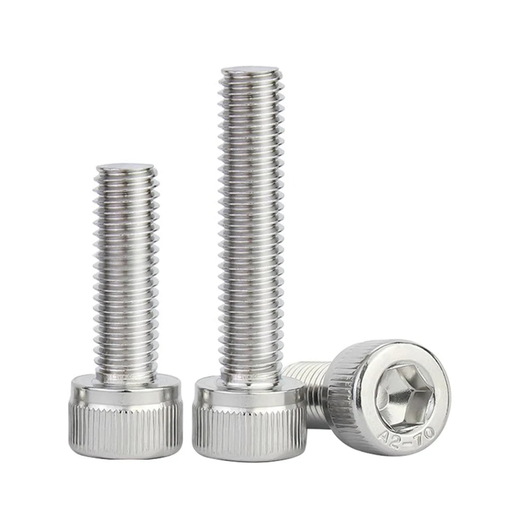 SS304 SS316 Stainless Steel Metric Cup Cheese Hexagon Socket Cylindric Head Screws