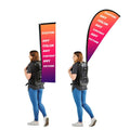 Backpack Flag Backpack Running Flags Customization of Outdoor Double-sided Advertising Banners with Brackets