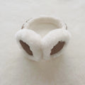Sample Support Hot Sale Unisex Winter Ear Muffs Classic Sheepskin Soft Plush Ear Warmer Outdoor Earmuffs with Fur for Comfort