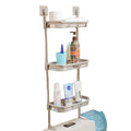 Yiwu 3 Layers Stainless Steel Toilet Standing Saver Wall Mounted Storage Rack