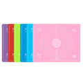 Custom Non-slip Soft Bbq Oven Kneading Dough Silicon Baking Mat Silicon Pastry Mat