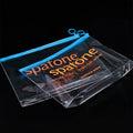 Custom Logo Zip Lock Plastic Bag Transparent Zipper Bags for Gift Clothing Jewelry Packaging