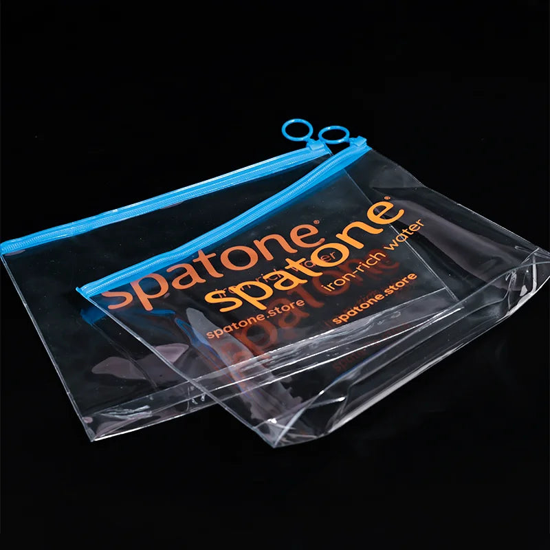 Custom Logo Zip Lock Plastic Bag Transparent Zipper Bags for Gift Clothing Jewelry Packaging