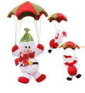 Christmas Tree Hanging Decoration Xmas Gift Lovely Parachute Factory Price Snowman Toys for Children Doll Hang Decorations