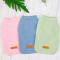 Wholesale Stocked Inexpensive Pure Cotton Sleeveless Vest for Pet Dog