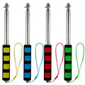 Telescopic Flagpole 1.6M Handheld Flagpole 1.2M Office Flagpole Stainless Steel Pole for Commanding Tour Guide