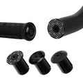 RIDERACE Bicycle Bar Ends Plug Expanding Adjustable Locking Handlebar End Plugs Plastic for Road Cycling MTB Mountain Bike Grip