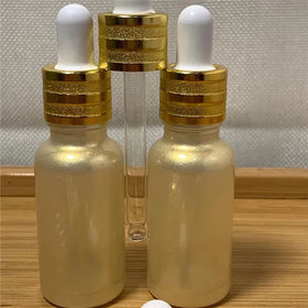 Proof Uv Glass Bottle Oil Essential Oil Bottle Uv Protect Golden Violet Glass Bottle with Dropper