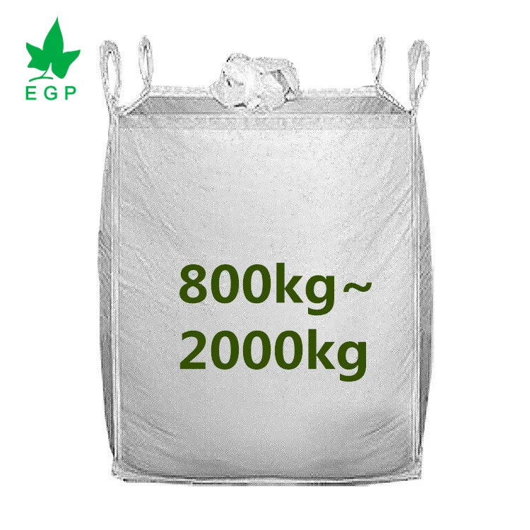 EGP Wholesale 1 Ton Baffled Jumbo Big Bag 1000kg Waterproof Virgin PP FIBC Bulk Bag for Fertilizer