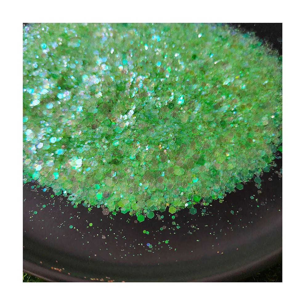 Holographic Resin Filler Hexagon Sequins Glitter Star Epoxy Resin Filling Flakes DIY Earrings Jewelry Making Supplies