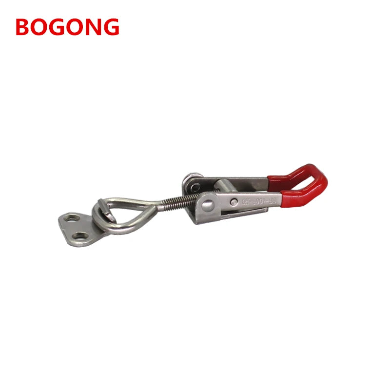 BOGONG GH-4001-SS Toggle Latch Clamp 4001150Kg 330Lbs Holding Capacity Hasp Lock Clamp 4001SS