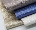 Waterproof Metallic Glitter PVC Artificial Leather for Shoes Bags Makeup Boxes Pencil Cases Luggage Gloves Garments Finished