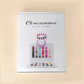 Wholesale Hot Sale Professional 120 Colors Nail Polish Sample Display Book With Tips No Need Glue/No Need Pasting