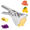 Professional Potato Garlic Press Manual Juicer Squeezer Stainless Steel Potato Ricer Masher with Comfort Grip