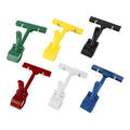 Fast Shipping Pop Clip Plastic Clear Price Tag Holder for Grocery Store Shelf Label Wholesale