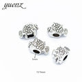 Vintage Fish Bead Charms Big Hole Beads European Pendant Fit for Necklace Bracelet DIY Pendants 15*9mm R7