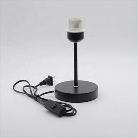 Table Lamp Vintage Plug in Led Desk Light Antique Gold M10 Pipe Connector DIY Bedroom Lighting Stand up Floor Lamps