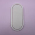 Early Riser Oversize Long Oval Silicone Resin Coaster Mold DIY Concrete Cement Tray Plate Mold for Keys Holder Table Cake Tools