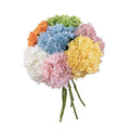 High Quality Artificial Hydrangea Flower Silk Real Touch Coated Silk Fabric Wedding Table Party Christmas Decoration Showroom