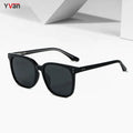 New TR90 Acetate Square Frame Sunglasses Vintage Unisex Sun Glasses with Tac Lenses Available in Coffee Champagne Gray Frames