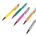 Custom Ballpoint Pen with Printed logo Ball Pen Colorful Slim Metal Body Twist Ballpoint Pens
