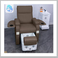 Modern Design Electric Nail Sofa with Back Massage Foot Bath Chair for Tattooed Eyebrows & Eyelash Pedicure Electric Put Sofa