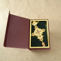 HT Large Size Christian Church Cross Necklace Gold Antique Silver Plated Jesus Orthodox Priest for Prayer