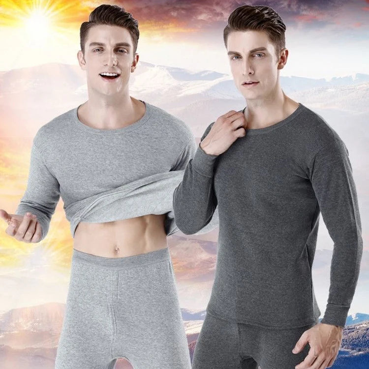Men's Seamless Thermal Underwear Set Winter Warm Base Layer Long John Wetsuits Hot Sale Under Armour Breathable Comfortable