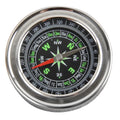 80 MM Stainless Steel Compass Multifunctional Camping Compass for Hiking Camping Motoring Boating