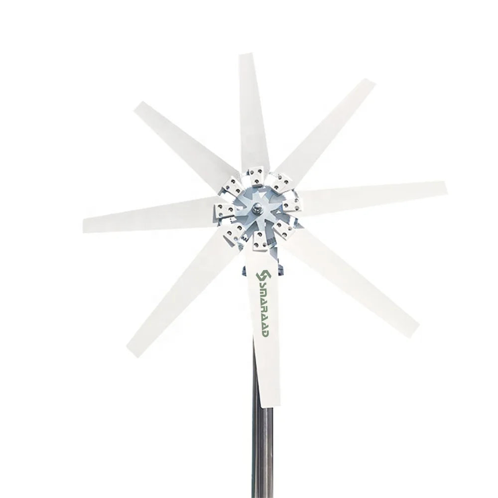 Poland Warehouse Free Shipping to EU New Power 1kw 12v 24v Horizontal Wind Turbine Generator for Home Use