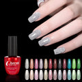 16 Color UV Disco Gel Polish for Nail Art DIY Soak-Off Reflective Diamond Glitter Bundi Nail Gel Polish