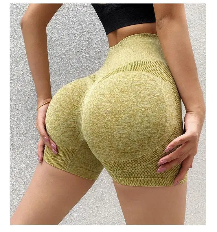 Hot Sale Women Sport Yoga Shorts High Waist Fitness Control Panties Seamless Running Leggings Butt Lift Body Shaper
