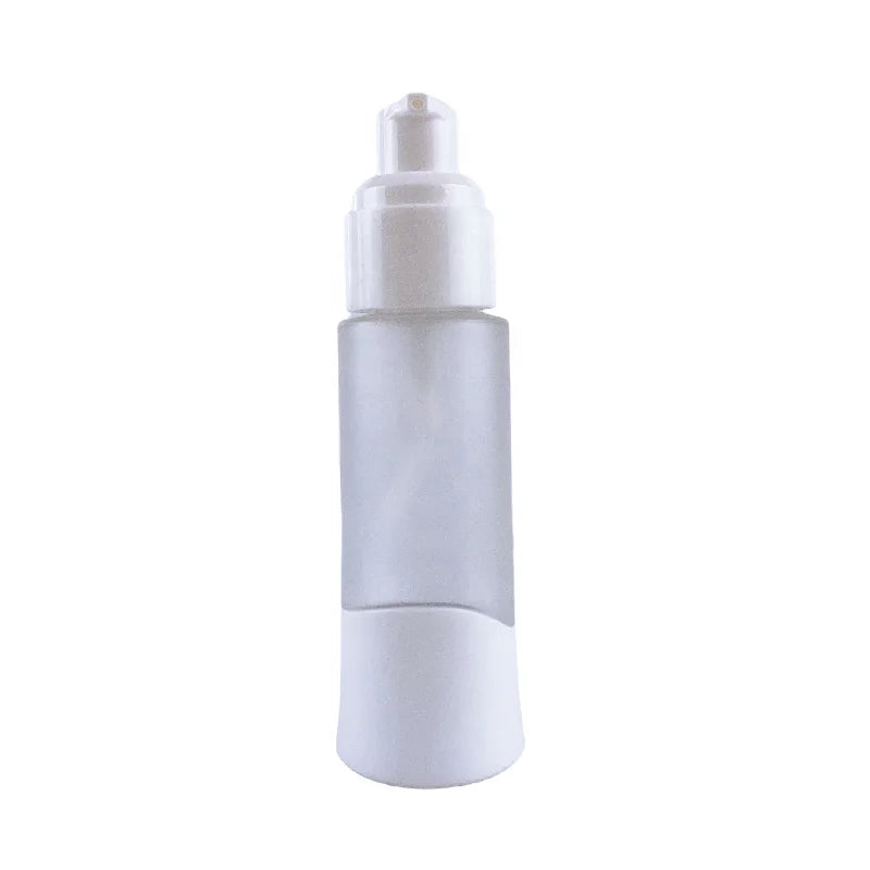 Plastic Bouteilles En Plastique White Plastic Pump Bottle Cream Jar for Cosmetic