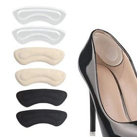 Insert Heels Silicon Pads High Protector Woman Shoe Pad Heel Design Foot Gel Forefoot Anti-slip Cushion Shoe Grips HA00508