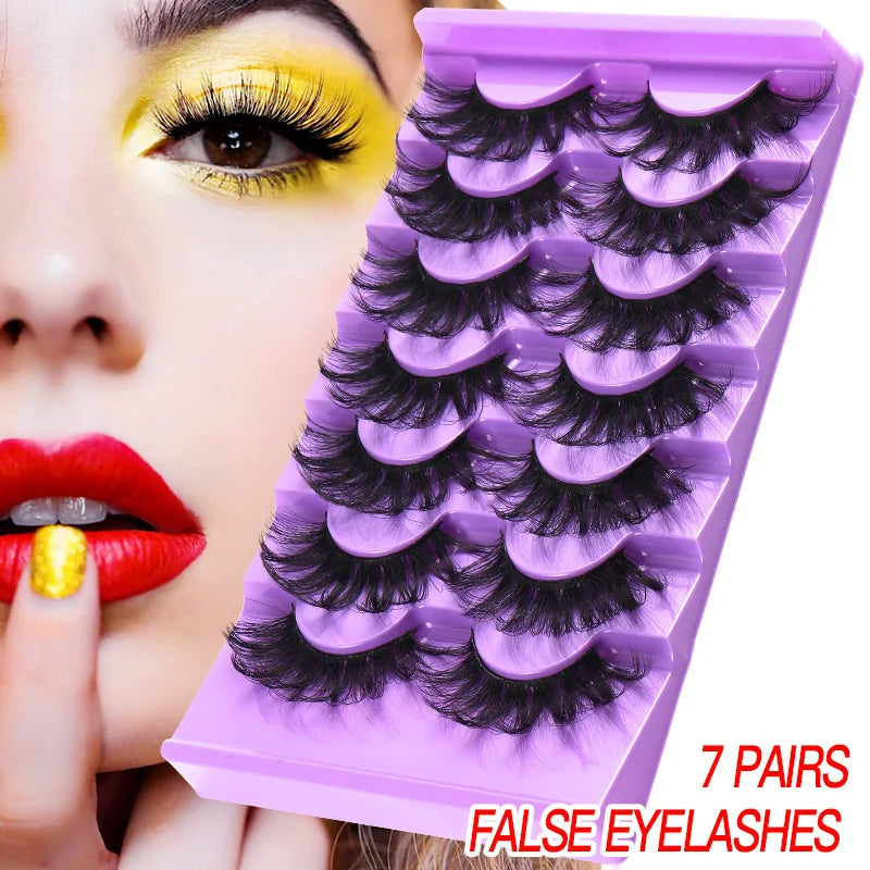 Professional Wispy Lashes Eyelash Gift Set Super Soft Matte Cashmere Flat Individual Lash Eyelash Extensions Kit