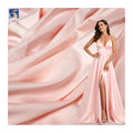 YX41 New Design 220gsm 150D Soft Hand Feel Smooth Touching Elastic Fabric Acetate Duches Satin Fabric for Clothing
