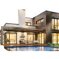Australia Standard Aluminum Glass Casement for Apartment Hotel Use