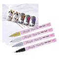 1pcs Nail Art Pen Gold White Black Doodle Pen Uv Gel Polish Tips Art Painting Tools Fast Natural Air Dry Brush for Nails