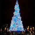 Giant 12m 15m 18m Christmas Cone Tree Commercial LED Lights Christmas Tree for Amusement Parks