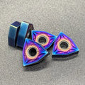 Carbide WNMG080408/WNMG080404 Turning Tool Blue Flame Series CNC Milling Blades Mop Holder Garden Tool Holder Dual