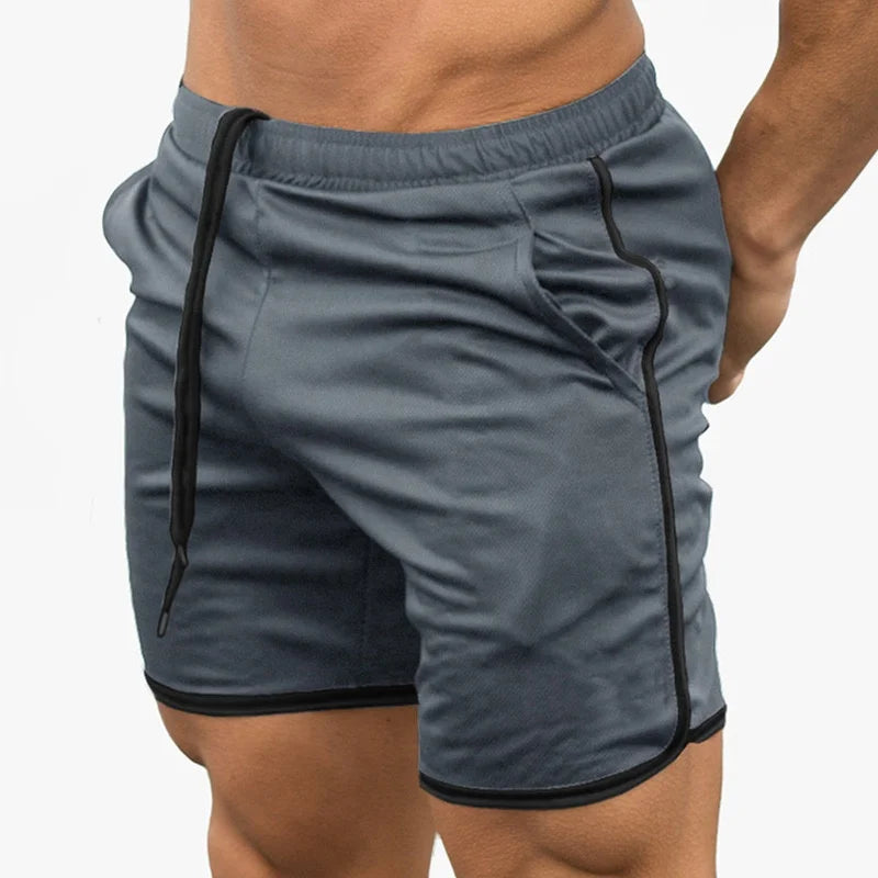 Custom Quick Dry Breathable Polyester Men's Sports Shorts Unisex Mens Workout Sport Gym Running Pants&shorts Striped Shorts
