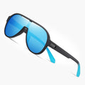 LBAshades 7546 New TR One Piece Large Frame Sunglasses Fashionable Sport Colorful TR Trendy Polarized Sunglasses