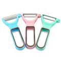 Peeler Vegetable Peeler Fruit Peeler with TPR +PP Handle and Stainless Steel Blade Stack Design Save Space