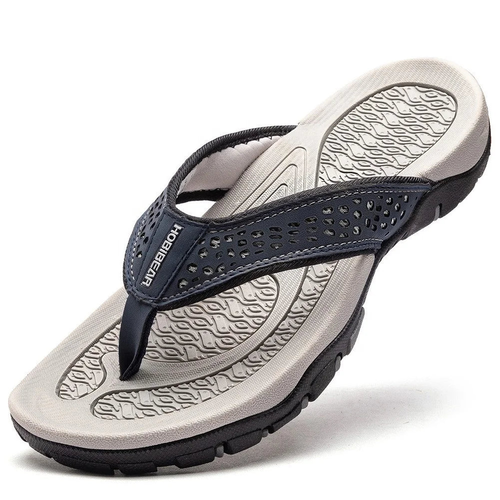 High Quality Men's New Summer Beach Flip Flops Slip-On Outdoor Big Size Sandals Winter Season Comfortable Slippers for Boys