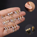 Gaby New Arrive Various Shape Labret Monroe Lip Ring Tragus Helix Earring Stud Piercing Jewelry Lip Ring Piercing