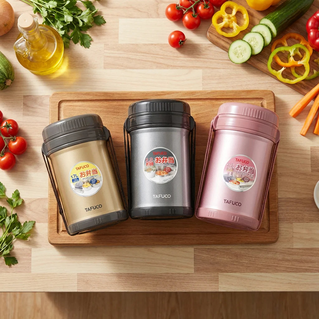 Multi-Size Modern Stainless Steel Thermal Bento Tiffin Lunch Box Vacuum Flask & Thermos for Food Storage Party Juice Usage