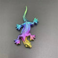 Wholesale Bismuth Handicrafts Metallic Bismuth Gecko Ornaments Colorful Bismuth Gecko Crafts for Decoration