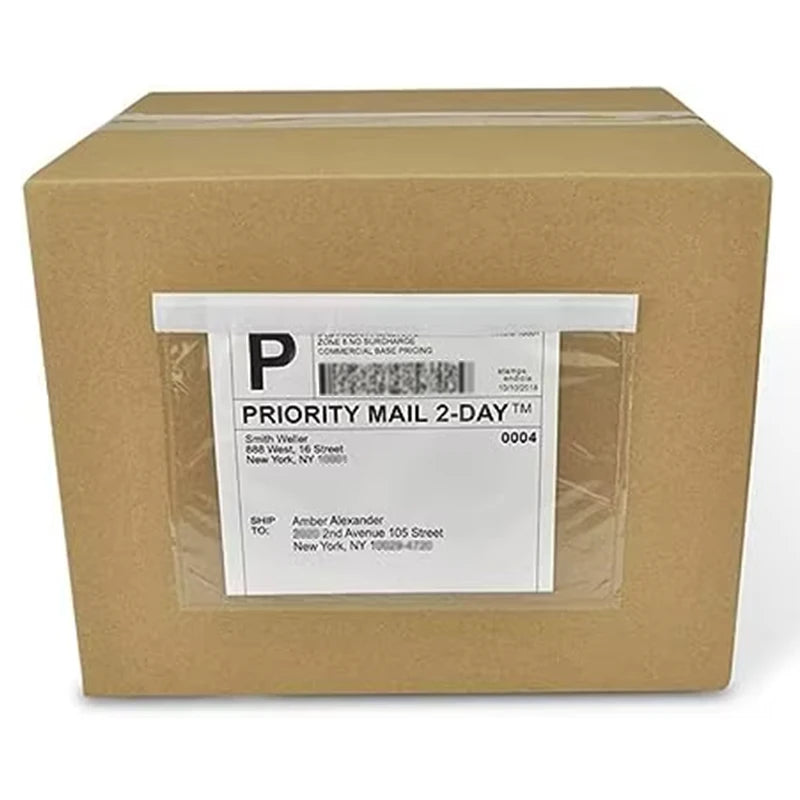 High Quality Strong Adhesive High Transparency Packing List Envelope with Self-adhesive for Packaging Document