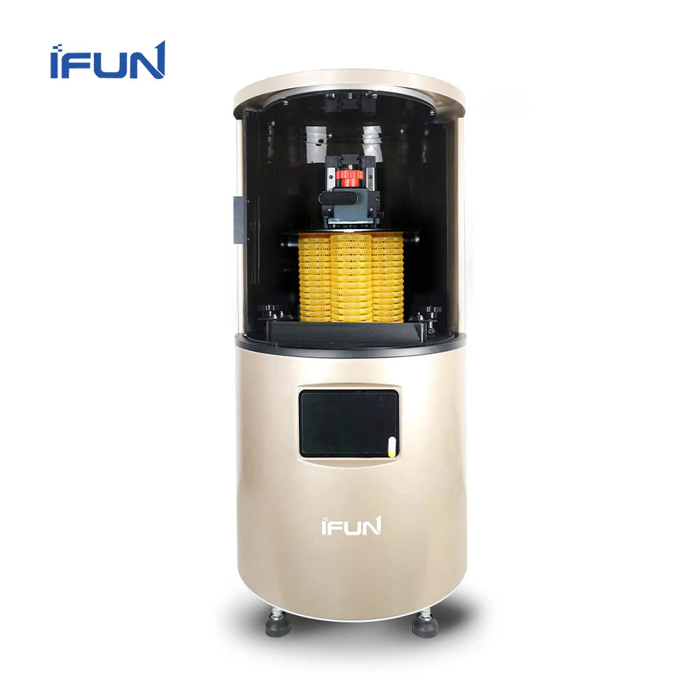 IFUN Professional Automatic New UV Castable 12K LCD 3D Printer with USB for Gold Jewelry High Precision Wax Printing MegaBDM